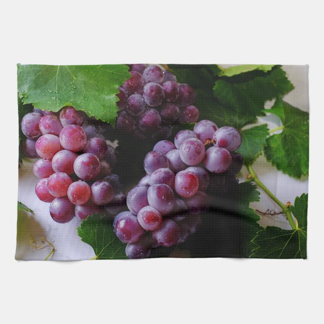 Grapevine Fruit Photography Tea Towel (Horizontal)