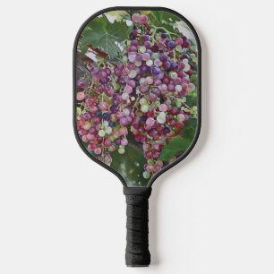 Grapevine Glory — Hyperrealistic Vineyard Art for Pickleball Paddle
