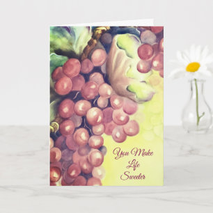 Grapevine Hospitality Appreciation  Card