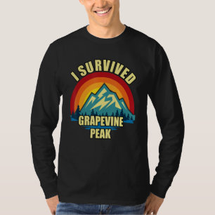 Grapevine Peak Hiking Mountian Climbing T-Shirt