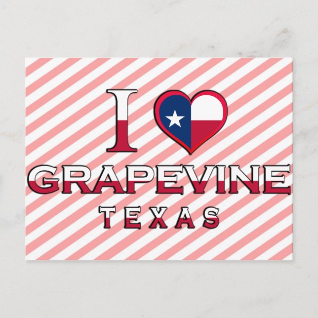 Grapevine, Texas Postcard (Front)