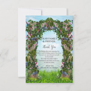 Grapevines, Honeysuckles & Hummingbirds RSVP Card