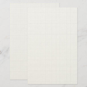 Graph Grid 5 squares an inch Stationery