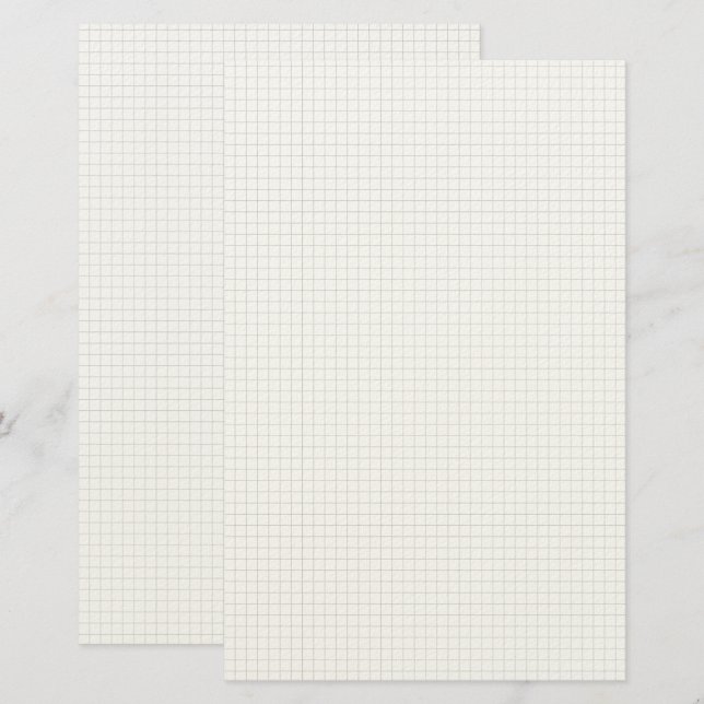 Graph Grid 5 squares an inch  Stationery (Front/Back)