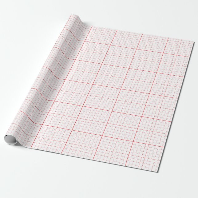 Graph Paper Wrapping Paper (Unrolled)