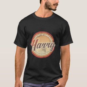 Graphic 365 Name Harry Vintage Funny Personalised  T-Shirt