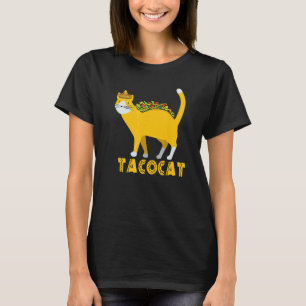 Graphic 365 Tacocat Taco Cat Tea Tacos Mexican Foo T-Shirt