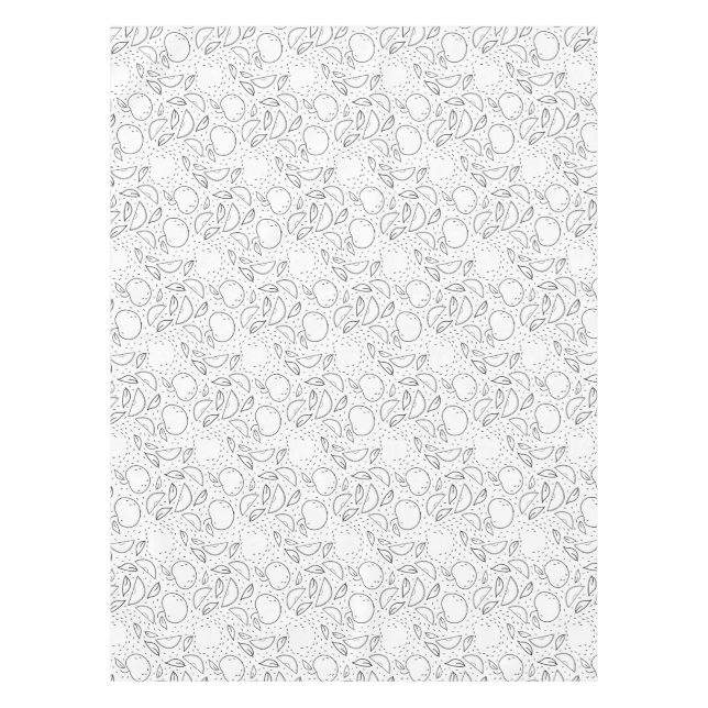 Graphic apples. tablecloth (Front)