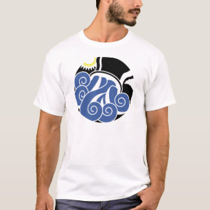 Graphic Aquarius Water swirling from Vase T-Shirt