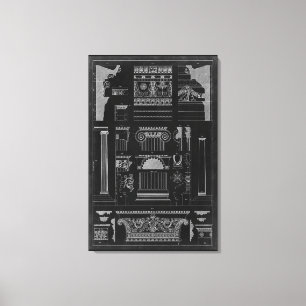 Graphic Architecture IV Canvas Print