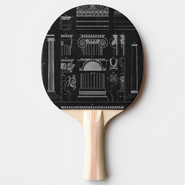 Graphic Architecture IV Ping Pong Paddle (Front)