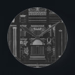 Graphic Architecture IV Round Clock<br><div class="desc">Home Décor</div>