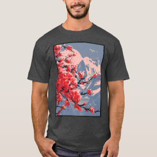 Graphic Art Anime Japan Style T-Shirt