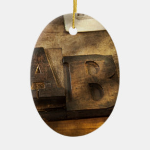 Graphic Artist - AB Ceramic Tree Decoration