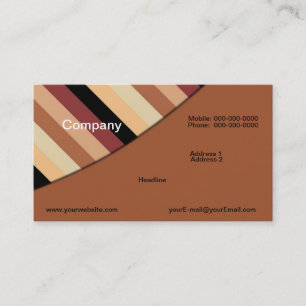 Graphic Artist - Coffee Business Card