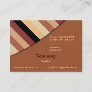 Graphic Artist - Coffee Business Card