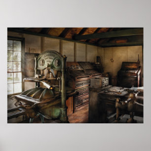 Graphic Artist - The Printing Shop Poster