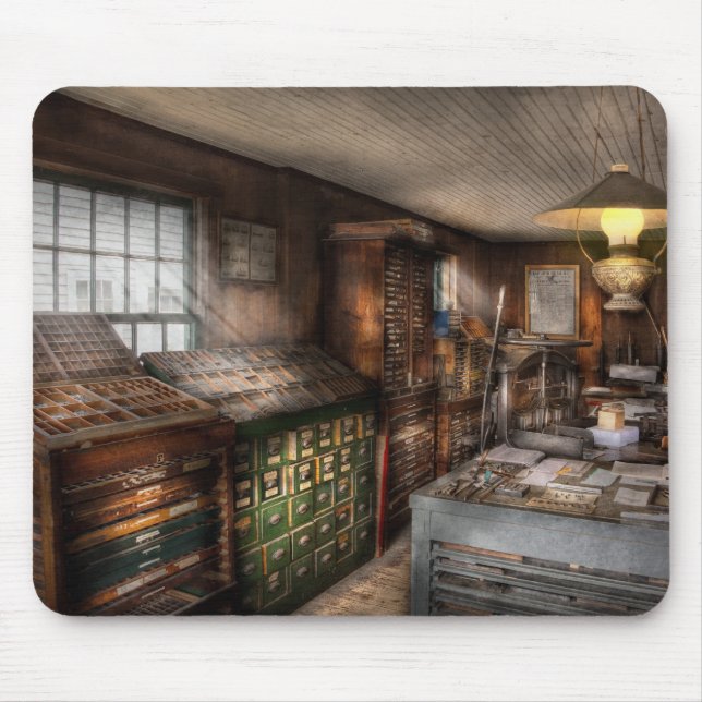 Graphic Artist - Upper & Lower Case Mouse Pad (Front)