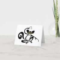 Graphic AYE-AYE - Endangered animal  graphic -