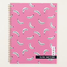 Graphic bananas - tropical fruit personalized name