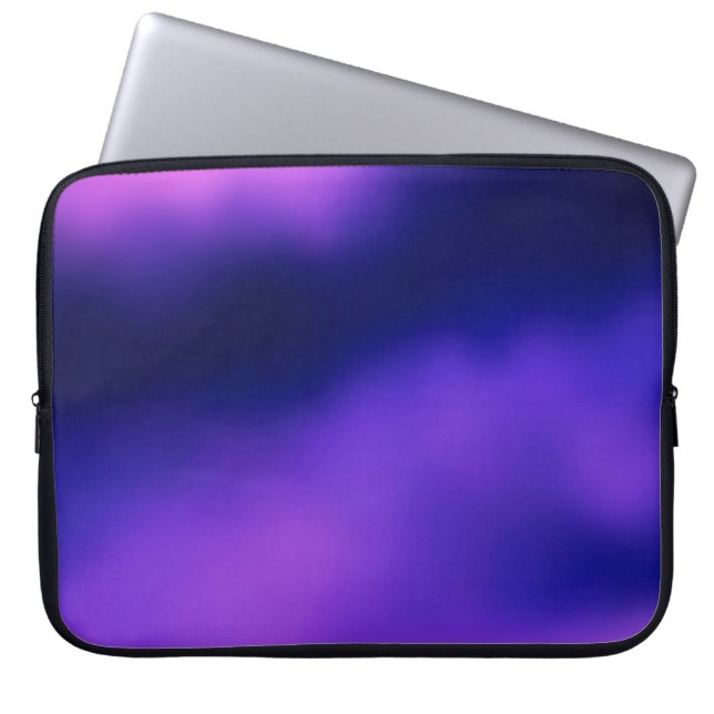 graphic blur modern texture colourful abstract dig laptop sleeve (Front)