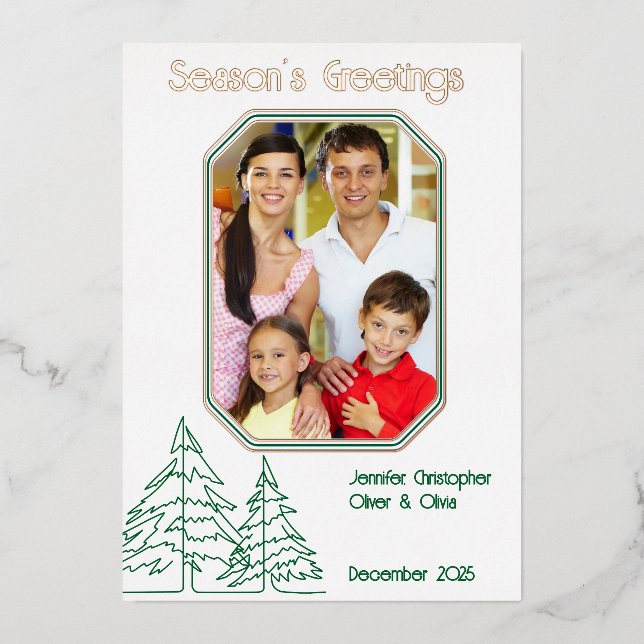 Graphic Christmas Tree Minimal  (Front)