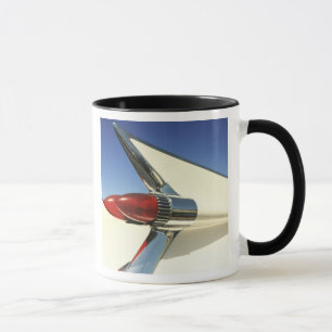 Graphic: Close-up of fin and taillight on Mug
