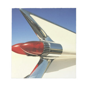 Graphic: Close-up of fin and taillight on Notepad