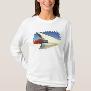 Graphic: Close-up of fin and taillight on T-Shirt