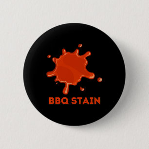 Graphic Colourful Bbq Stain Art 1 6 Cm Round Badge