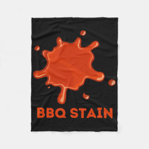 Graphic Colourful Bbq Stain Art 1 Fleece Blanket