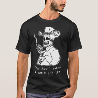 Graphic Colters Ars Wall Drifting Cowpoke Quote T-Shirt