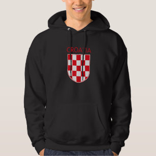 Graphic Croatia Croatian Pride Men Or Women Hoodie