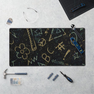 Graphic Decor Backdrop Desk Mat