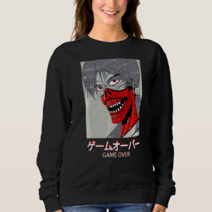 Graphic Demon Devil Harajuku Aesthetic Tokyo  1 Sweatshirt