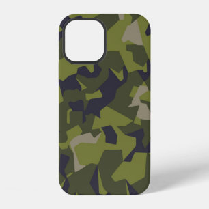 Graphic design Camo green iPhone 12 Case