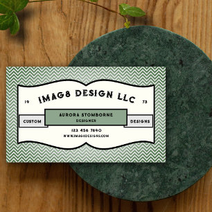 Graphic Design Company Business Card
