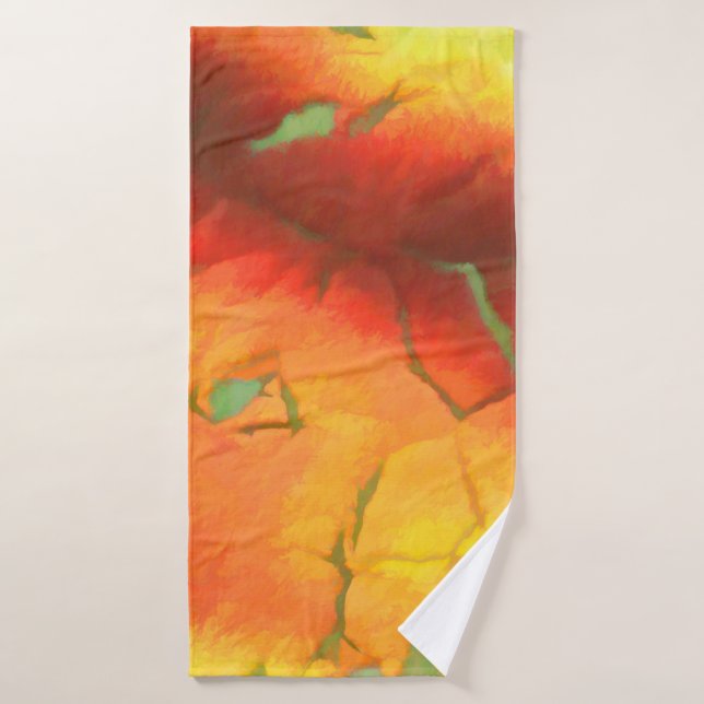 graphic design digital background texture colourfu bath towel (Bath Towel)
