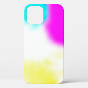 graphic design digital blur background texture col iPhone 12 case