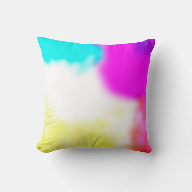graphic design digital blur background texture col cushion (Front)