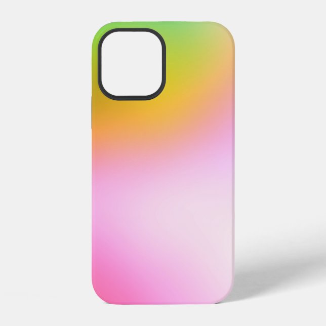 graphic design digital blur background texture col iPhone case (Back)