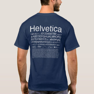 Graphic Design_Helvetica_02 T-Shirt