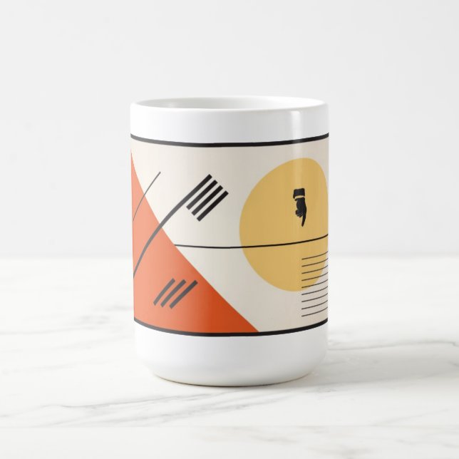 Graphic Design History Mugs: constructivism Coffee Mug (Center)