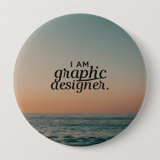 Graphic Designer 10 Cm Round Badge