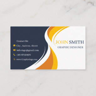 GRAPHIC DESIGNER BUSINESS CARD
