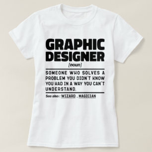 Graphic Designer Noun Professional Creator Design T-Shirt