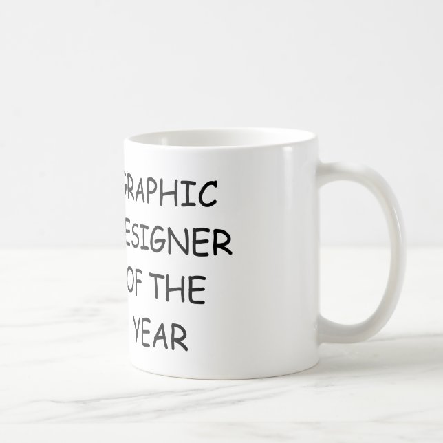 Graphic Designer of the Year Coffee Mug (Right)