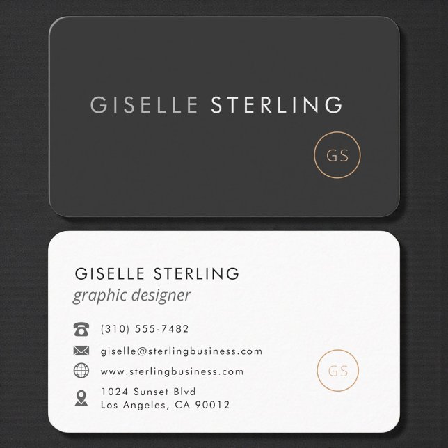Graphic Designer Professional Business Card (Creator Uploaded)