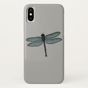 Graphic Dragonfly Grey Art Case-Mate iPhone Case