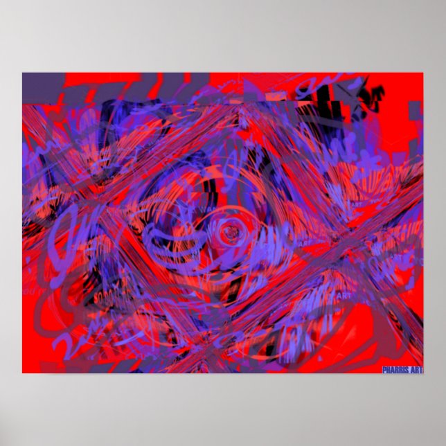 Graphic Explosion Poster (Front)